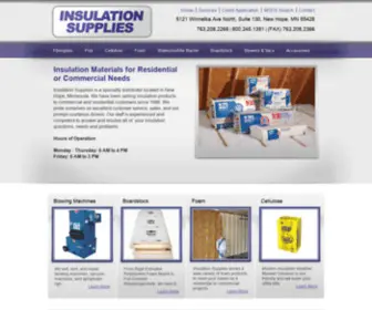 Insulationsupplies.com(Insulation Supplies) Screenshot