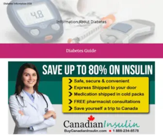 Insulin-Pumpers.ca(Insulin Pumpers) Screenshot