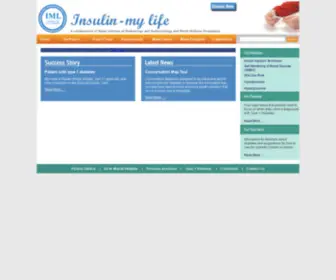 Insulinmylife.com(Insulinmylife) Screenshot