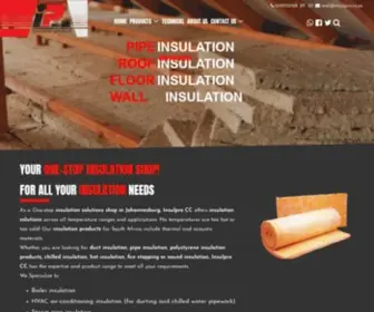 Insulpro.co.za(Insulation Material & Products by Insulpro) Screenshot
