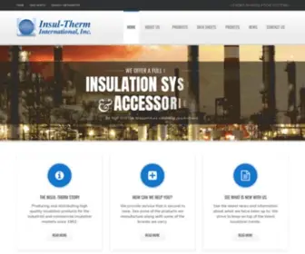 Insultherm.com(Home) Screenshot