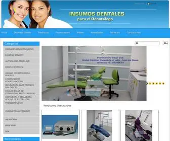 Insumosdentales.com(Insumos Dentales) Screenshot