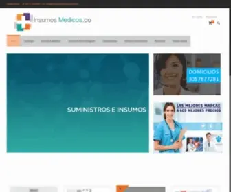 Insumosmedicos.com.co(Insumos) Screenshot