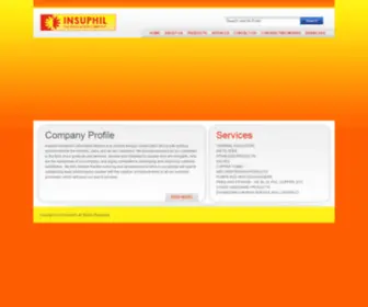 Insuphil.com(Insuphil Industrial Corporation) Screenshot