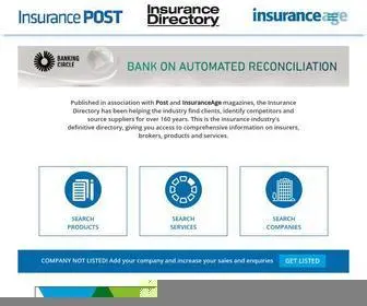 Insurance-Directories.com(Insurance Directories) Screenshot