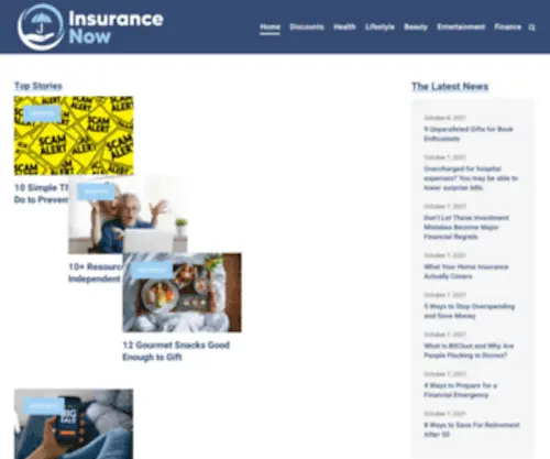Insurance-Now.org(Medical Insurance) Screenshot