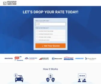 Insurance-Rates-Now.com(Auto Insurance Quotes Online) Screenshot