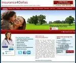 Insurance4Dallas.com Screenshot
