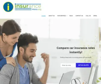 Insurance4Less.org(Best Cheap Auto Insurance In The USA) Screenshot