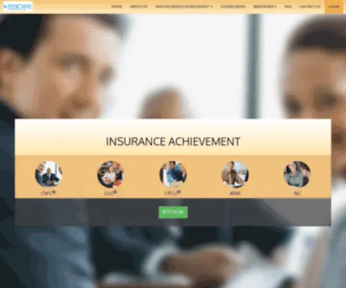 Insuranceachievementexampreps.com(Insurance Achievement Content) Screenshot