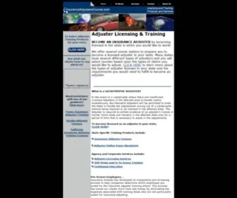 Insuranceadjusterscourse.com(Insurance Adjuster School New Page 3) Screenshot