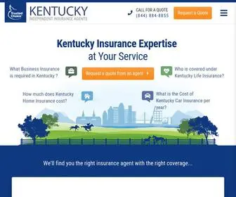 Insuranceagentsofkentucky.com(Kentucky Independent Insurance Agents) Screenshot