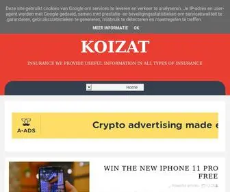 Insuranceandkoiz.com(Insurance and Koizat) Screenshot