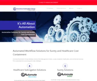 Insuranceautomationgroup.com(Insurance Automation Group) Screenshot