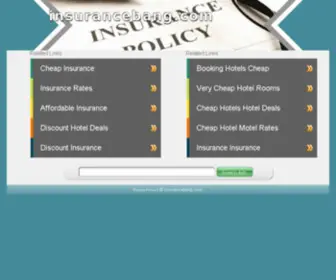 Insurancebang.com(Reconnect Your Domain) Screenshot
