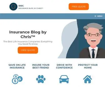Insuranceblogbychris.com(Insurance Blog by Chris™) Screenshot
