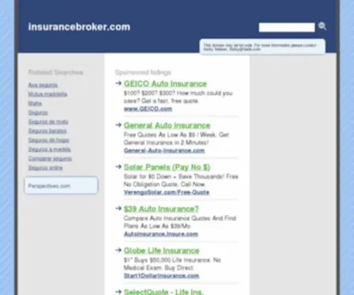 Insurancebroker.com(insurancebroker) Screenshot