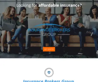 Insurancebrokersgroup.com(Insurance Brokers Group) Screenshot