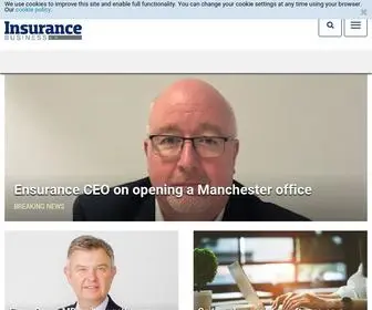 Insurancebusinessmag.com(UK Insurance News for Professionals) Screenshot