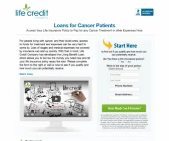 Insuranceexchange101.com(Life Credit Company) Screenshot