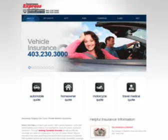 Insuranceexpress.ca(Insurance in Calgary Alberta) Screenshot