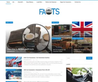 Insurancefacts.co.uk(We believe in excellent insurance facts) Screenshot