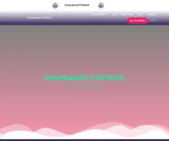 Insurancefintech.io(Insurance Fintech) Screenshot