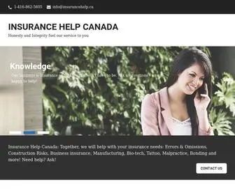 Insurancehelp.ca(Insurancehelp) Screenshot