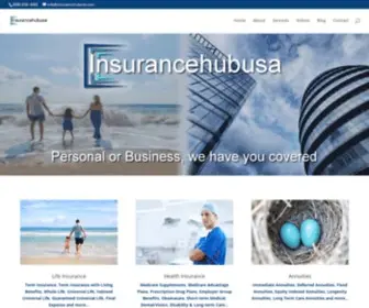 Insurancehubusa.com(Insurance Hub) Screenshot