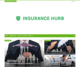 Insurancehurb.com(Insurance tips) Screenshot