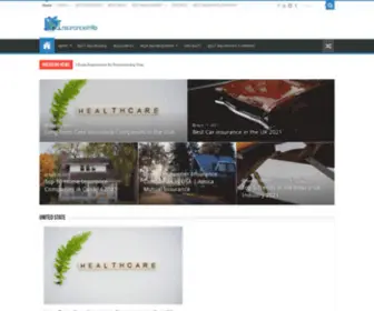 Insuranceinfoo.com(Insurance News) Screenshot
