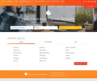 Insurancejobs.com(Insurance Jobs.com) Screenshot