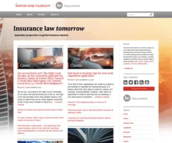 Insurancelawtomorrow.com(Insurance Law Tomorrow) Screenshot