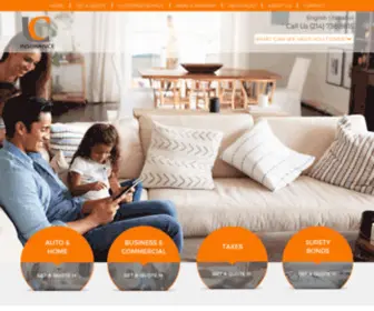 Insurancelctx.com(L C Insurance) Screenshot