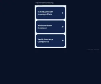 Insurancemarket.ng(Insurance market in nigeria) Screenshot