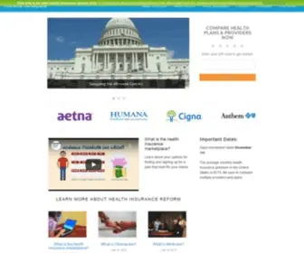 Insurancemarketplace.org(Health Insurance Marketplace) Screenshot