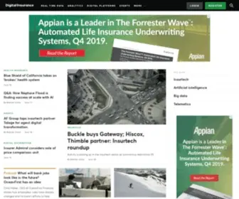 Insurancenetworking.com(Digital Insurance) Screenshot