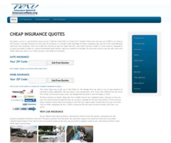 Insurancenew.org(Cheap Car and Home Insurance Rates) Screenshot