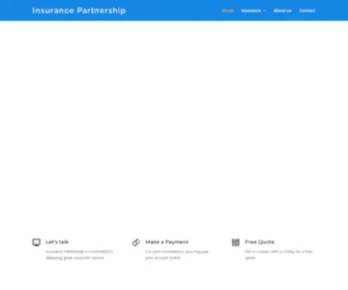 Insurancepartnership.org(Shop from the Best Insurance Companies) Screenshot