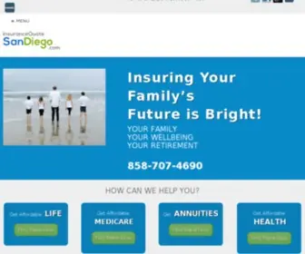 Insurancequotesandiego.com(San Diego Insurance Quotes) Screenshot