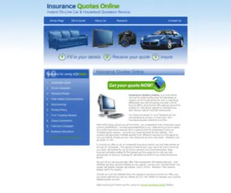 Insurancequotesonline.co.za(INSURANCE QUOTES ONLINE) Screenshot