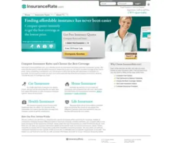Insurancerate.com(Get Free Comparison Quotes) Screenshot