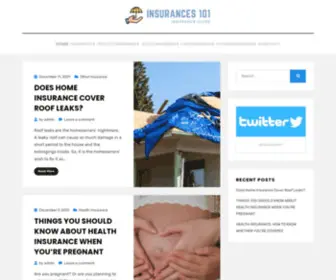 Insurances101.com(InsurancesInsurance Guide) Screenshot