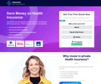 Insurancesavingadvisers.co.uk(Insurance Saving Advisors) Screenshot