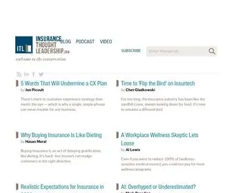 Insurancethoughtleadership.com(Insurance Thought Leadership) Screenshot