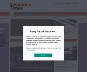 Insurancetimes.co.uk(Insurance Times) Screenshot