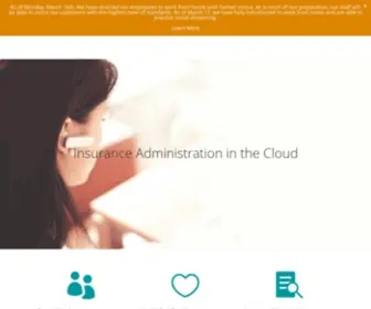 Insurancetpa.com(Insurance Administration in the Cloud) Screenshot