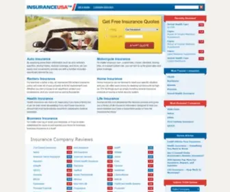 Insuranceusa.com(Insurance Company Reviews) Screenshot