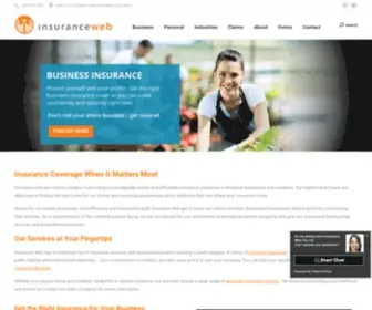 Insuranceweb.com.au(Professional Insurance Brokers in Brisbane) Screenshot