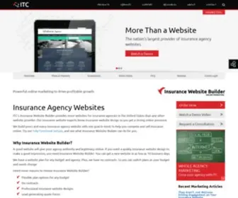 Insurancewebsitebuilder.com(Insurance Websites) Screenshot